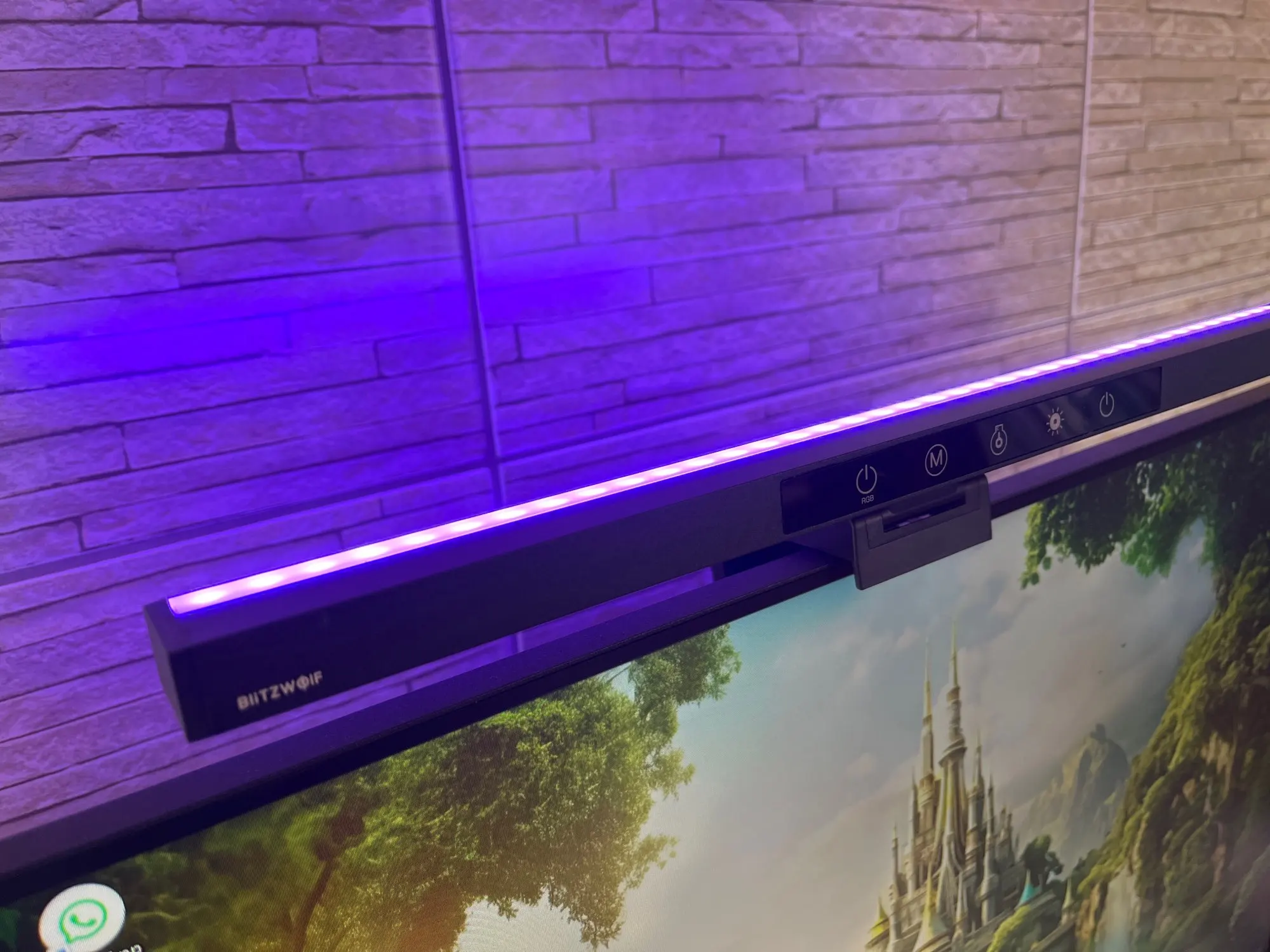 BlitzWolf BWCML2 Pro RGB Gaming Monitor Hanging Light Bar