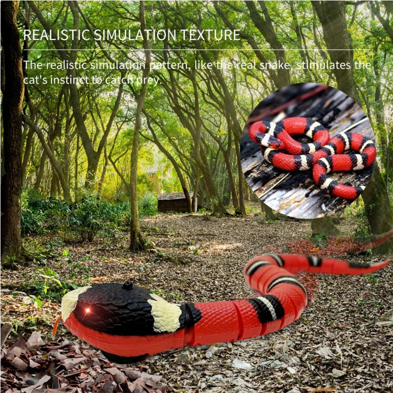 Cobrinha Eletrônica Inteligente - Smart Pet Snake