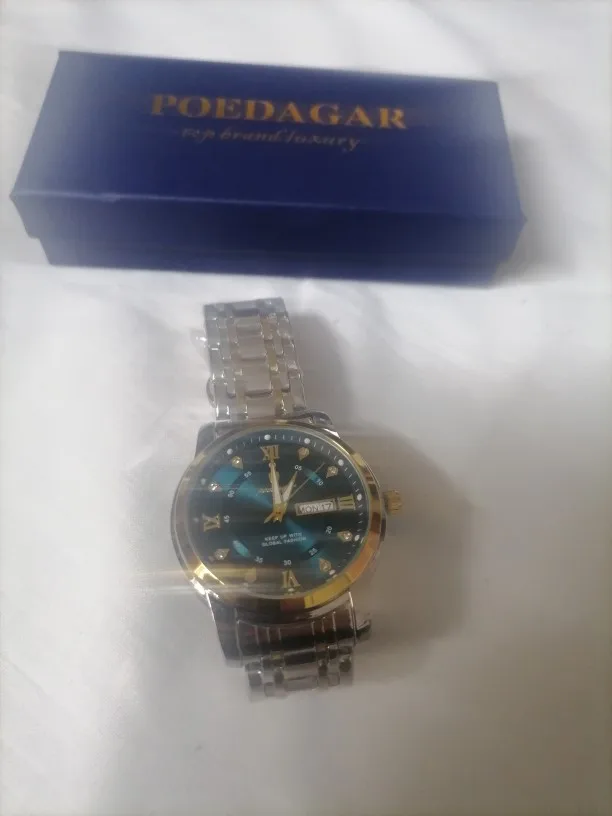 POEDAGAR Luxury Watch for Men photo review