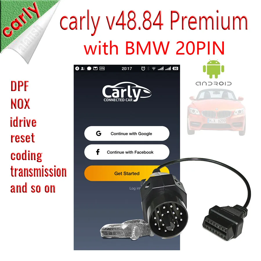 2023 Carly V48.84 Premium Unlocked for BMW Diagnose Program Full