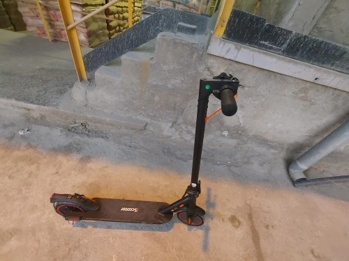 ISCooter i9-patinete eléctrico de 8,5 pulgadas, 350W, 7,5Ah, 30 km/h, para adultos, neumáticos de panal de 30km de alcance, Scooters plegables con aplicación photo review