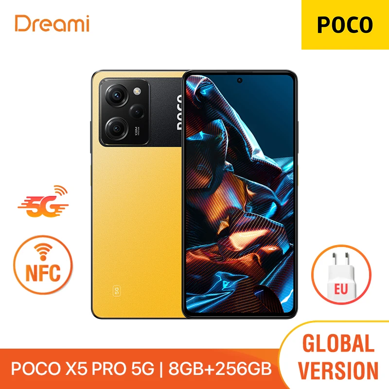 Global Version Poco X5 Pro 5g 6gb 128gb / 8gb 256gb Smartphone Snapdragon  778g 120hz Fhd+ Amoled Dotdisplay 108mp Camera 67w Nfc - Mobile Phones -  AliExpress