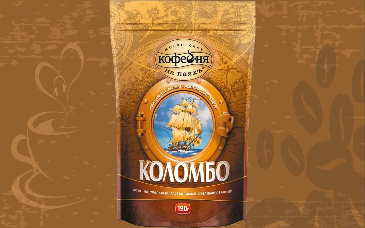 Растворимый кофе Московская кофейня на паяхъ Коломбо
