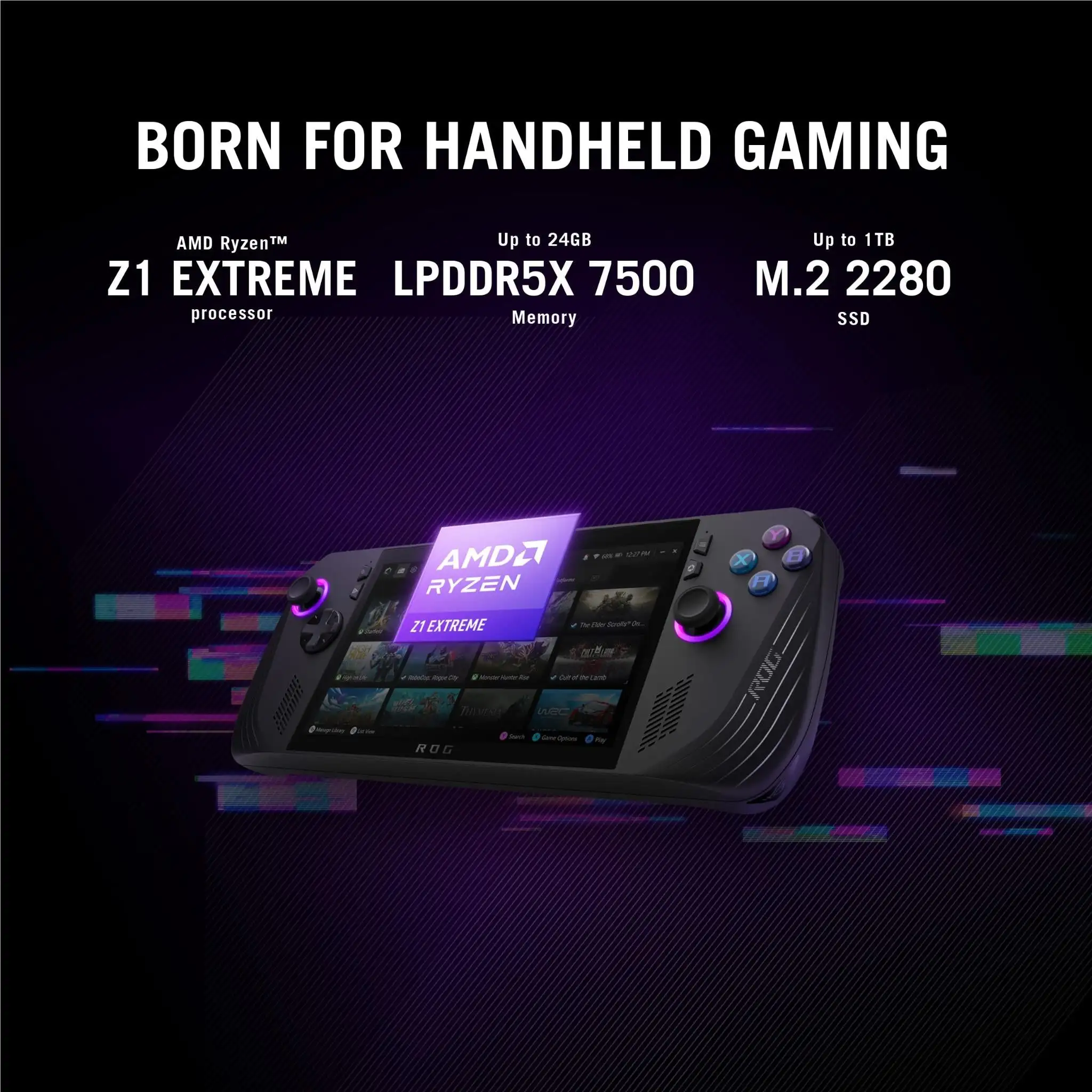 ASUS ROG Ally X Z1 Extreme Handheld Game Player Game Console 7