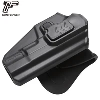 OWB Holster for CZ 75B 75 Campact, CZ P10C, CZ P09 Pistol Tactical Index Release Polymer Holster with Paddle,Right Hand,Gun Bags 2