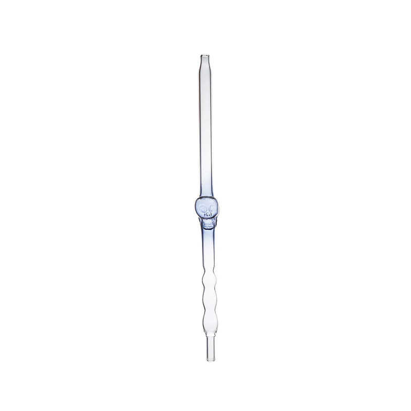 Skull Glass Hookah Mouth Piece 440MM Length Dia 13MM Joint Size Shisha Narguile Chicha Accessory Part