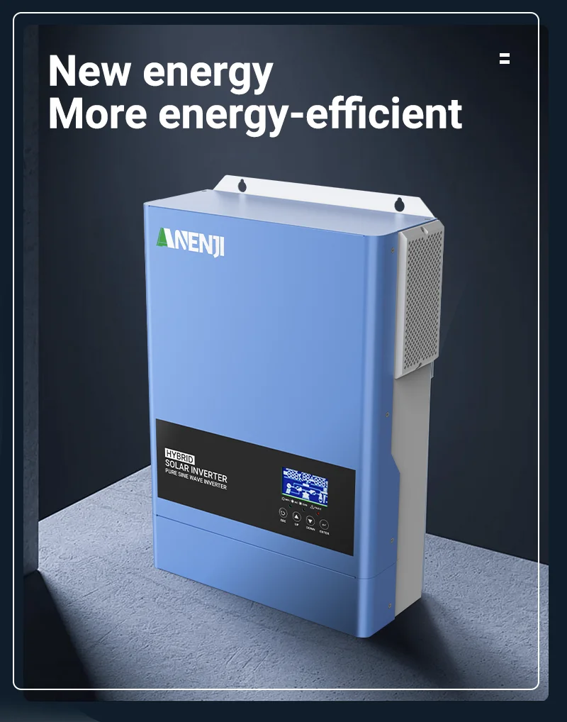 4KW 6.2KW 11KW Hybrid Solar Inverter MPPT Inverter On/Off Grid Solar Inverter PV