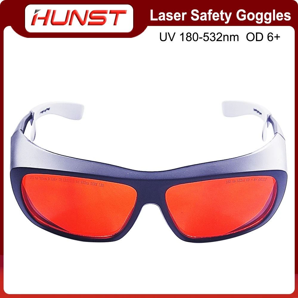 HUNST OD 6+ Professional Laser Glasses Protective Goggles for 355nm UV