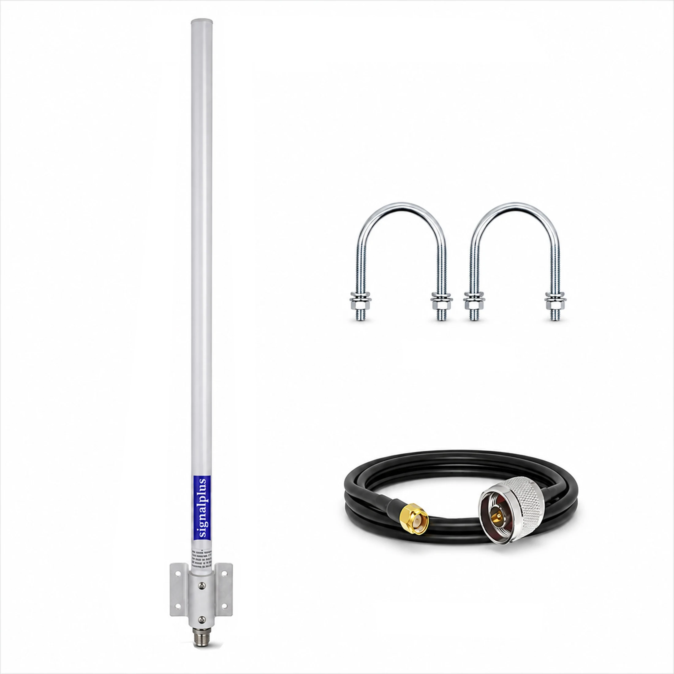 12dBi 외부 장거리 WiFi 6 안테나 전방향 2.4G/5.8G 익스텐더 액세스 ..
