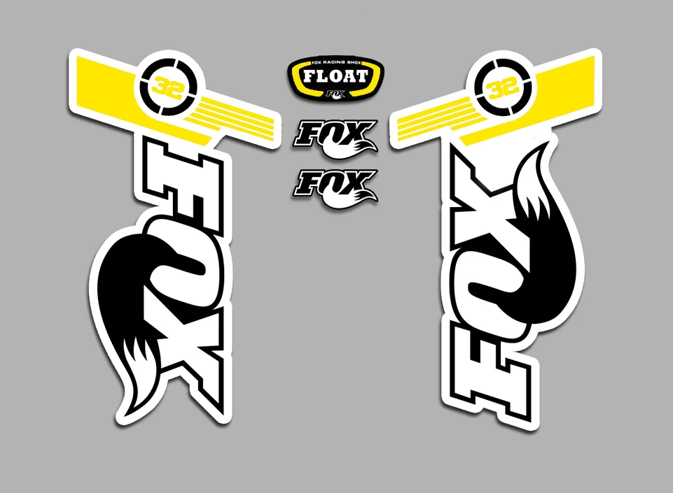 Fox Fork Float 32 Ref: Fdp10 Ciclismo Vinile Mountain Bike Mtb Adesivi Compatibili