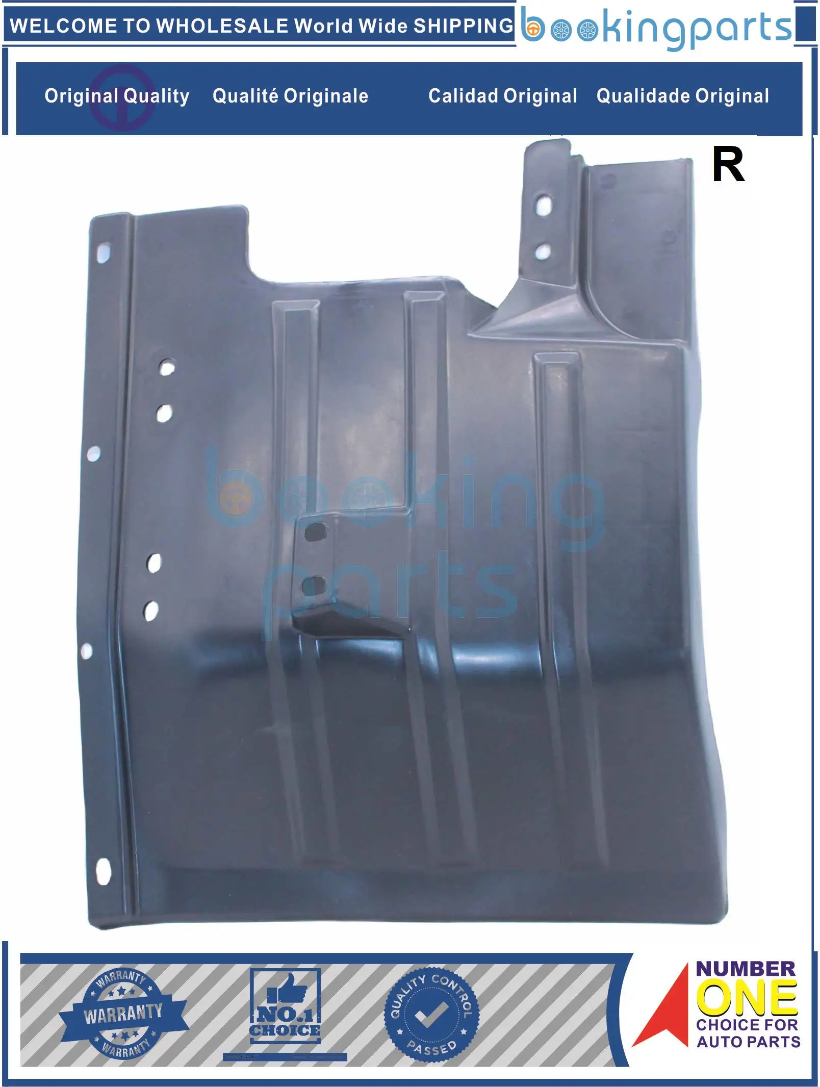 

MUG51170(R), Mud Guard For ISUZU NPR.NKR 94-04 SERIES