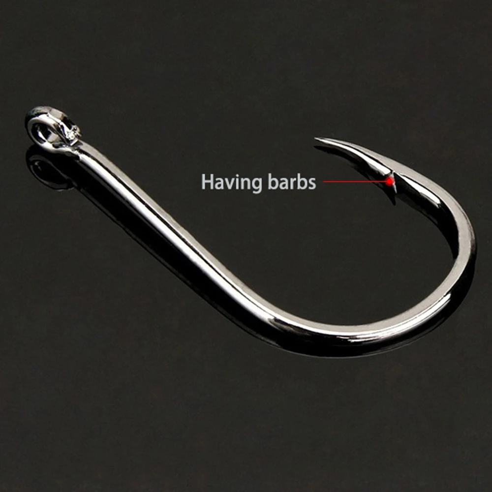 Description Picture 5 of item1000PCS With Box Fish Hook Set High Carbon Steel All for Fishing Tools Hirisi Carp Fishing Sets Accessories Hooks Goods Items