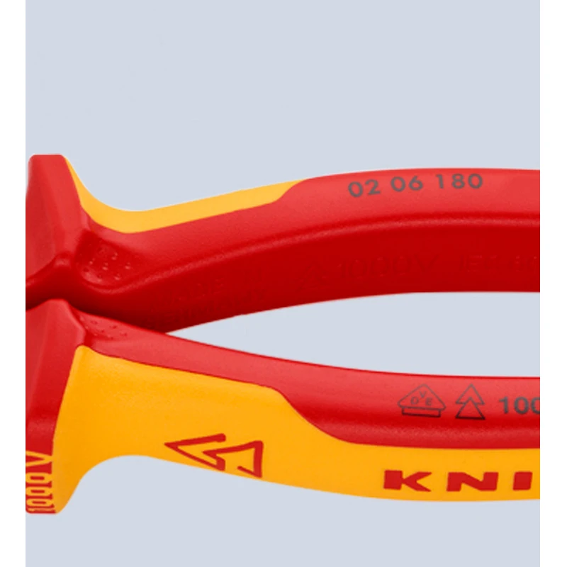 Knipex 74 06 200 High Leverage Diagonal Cutters - 7.87 Inch, VDE Tested - View #3