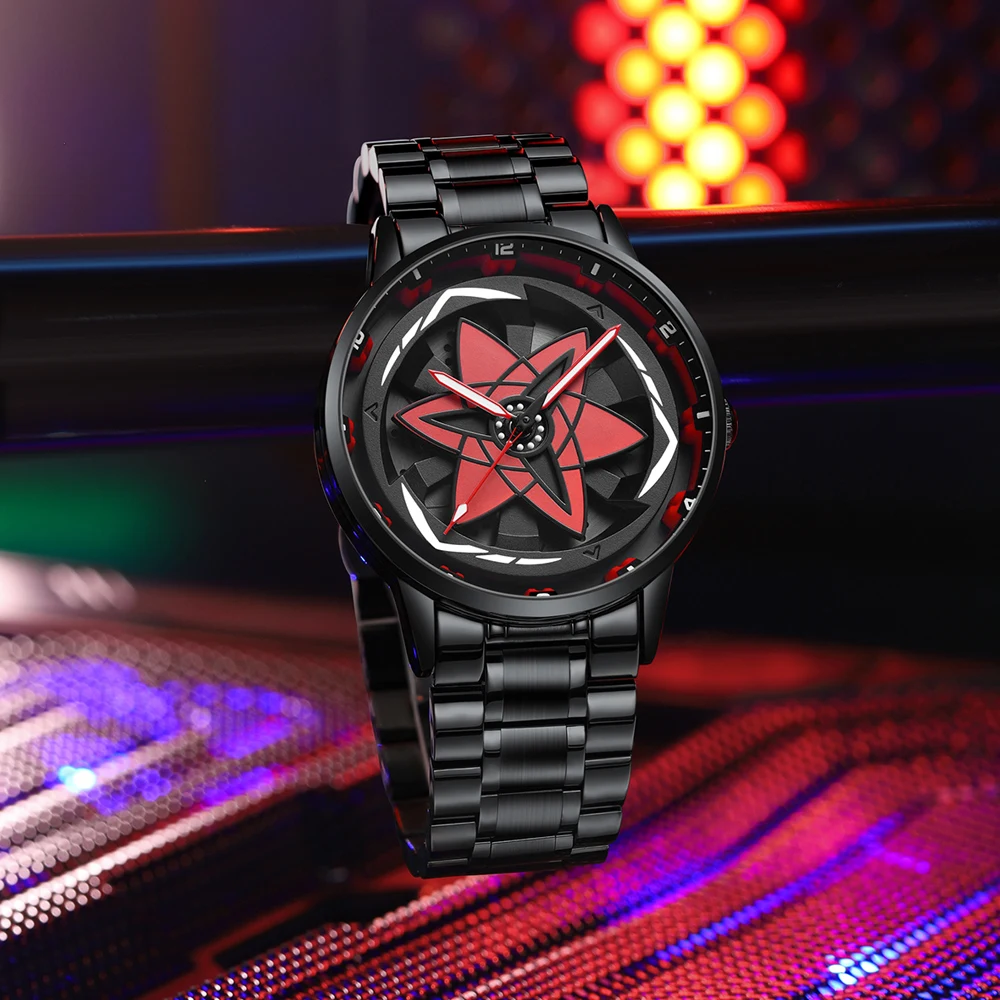 オリジナルの3D時計,公式,光沢,ガンガーズニスウォッチ,漫画の