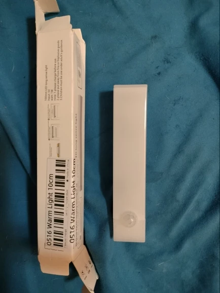 LED Motion Sensor Bar Light Rechargeable Induction Night Light Portable Cordless Magnetic Cabinet Lamp photo review