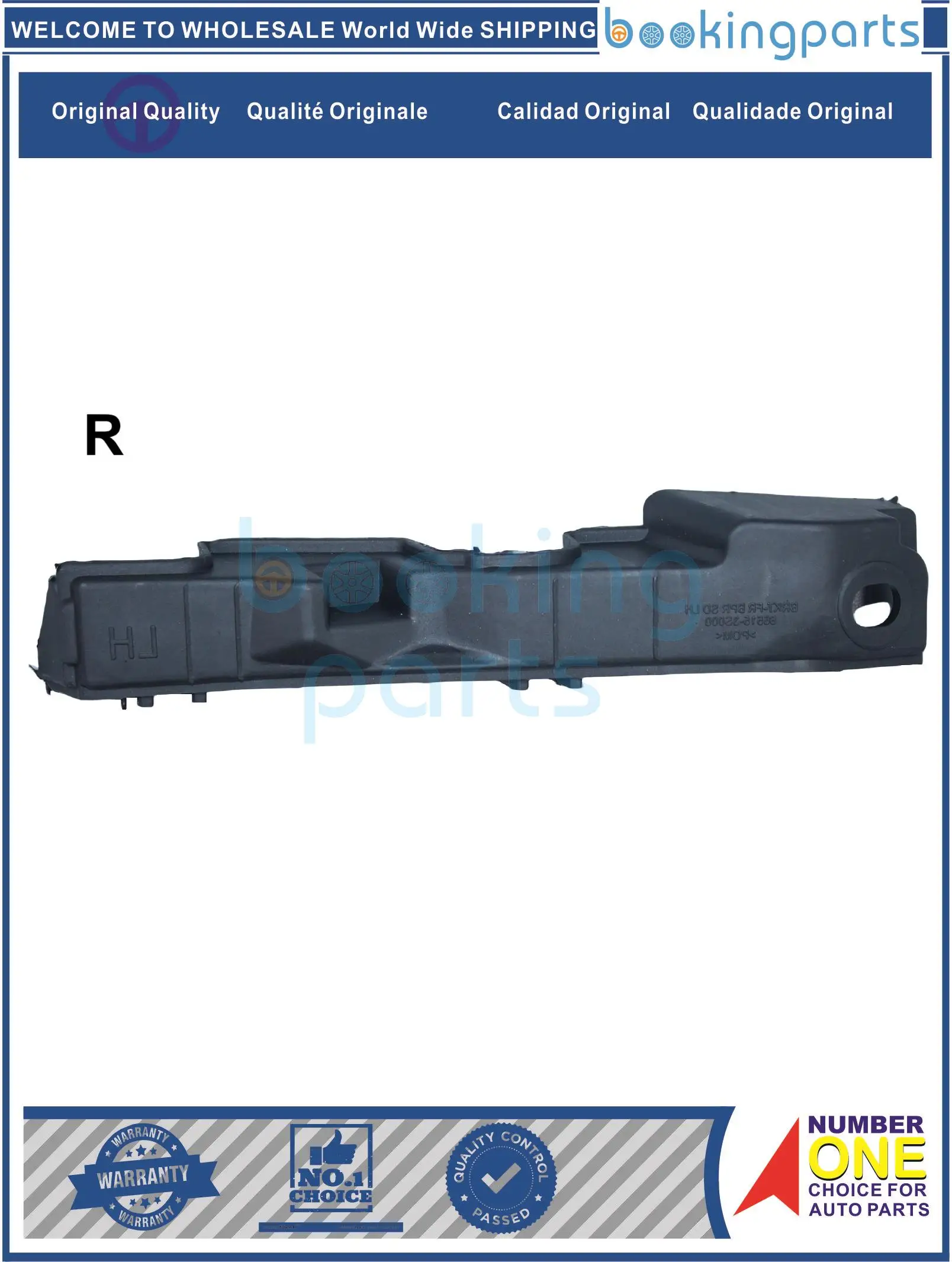 

BUR69787(R),86514-3S000,865143S000 Bumper Retainer Bracket For HYUNDAI SONATA 10-15 VI YF [SIDE]