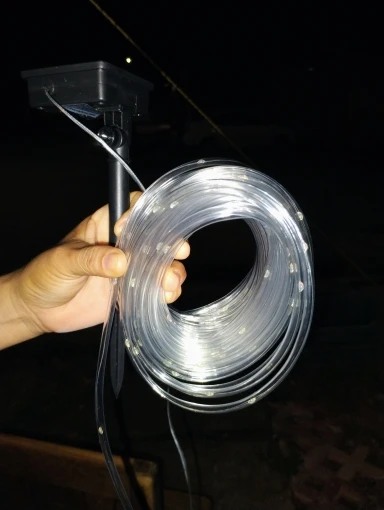 Eden Solaire 38 Guirlande solaire LED tube photo review