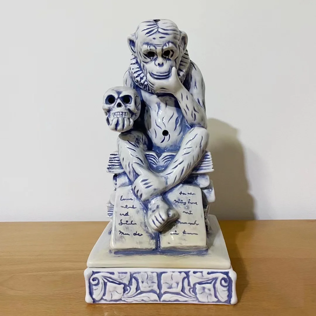 

Neighborhood Monkey Fragrant Fragrant Ceramic Ceramic Aromathered Nbhd Trend Swing Decoration Skeleton Skatosus