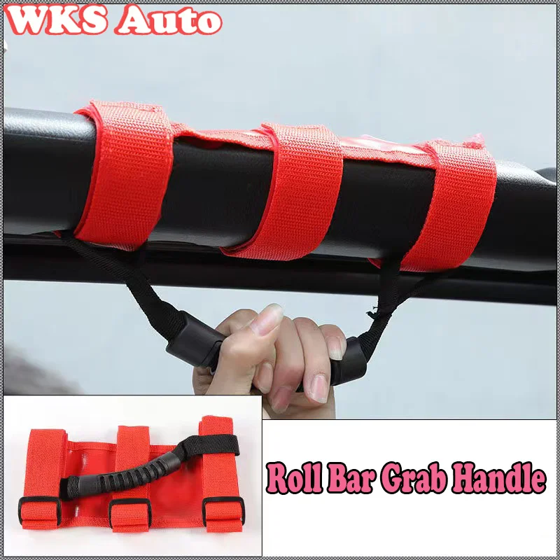 4x4WD Armrest Top Grab Handles Roll Bar Grab Handle for Jeep Wrangler