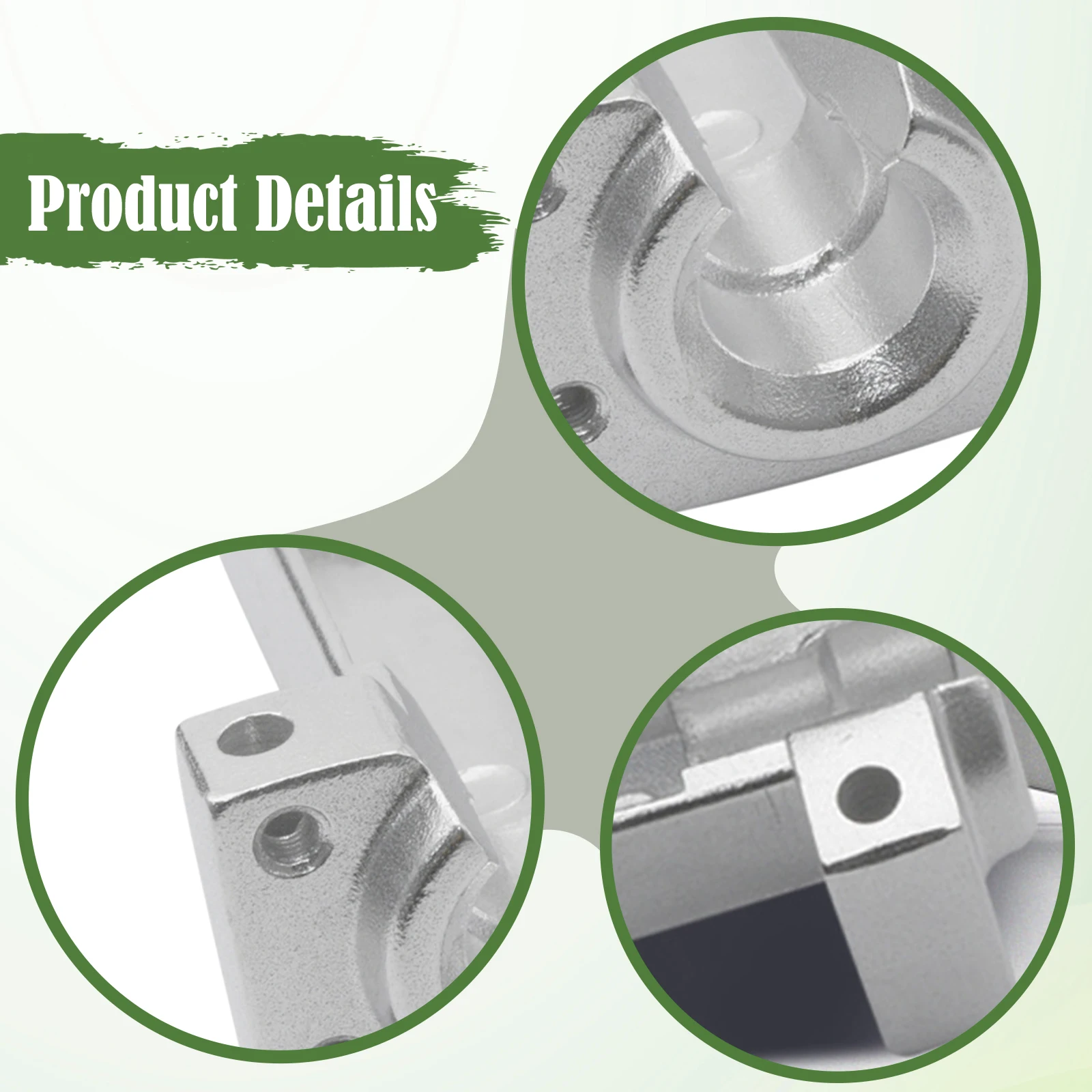 Support fer à souder alliage aluminium moulé 1 pièce compatible 210/245/115