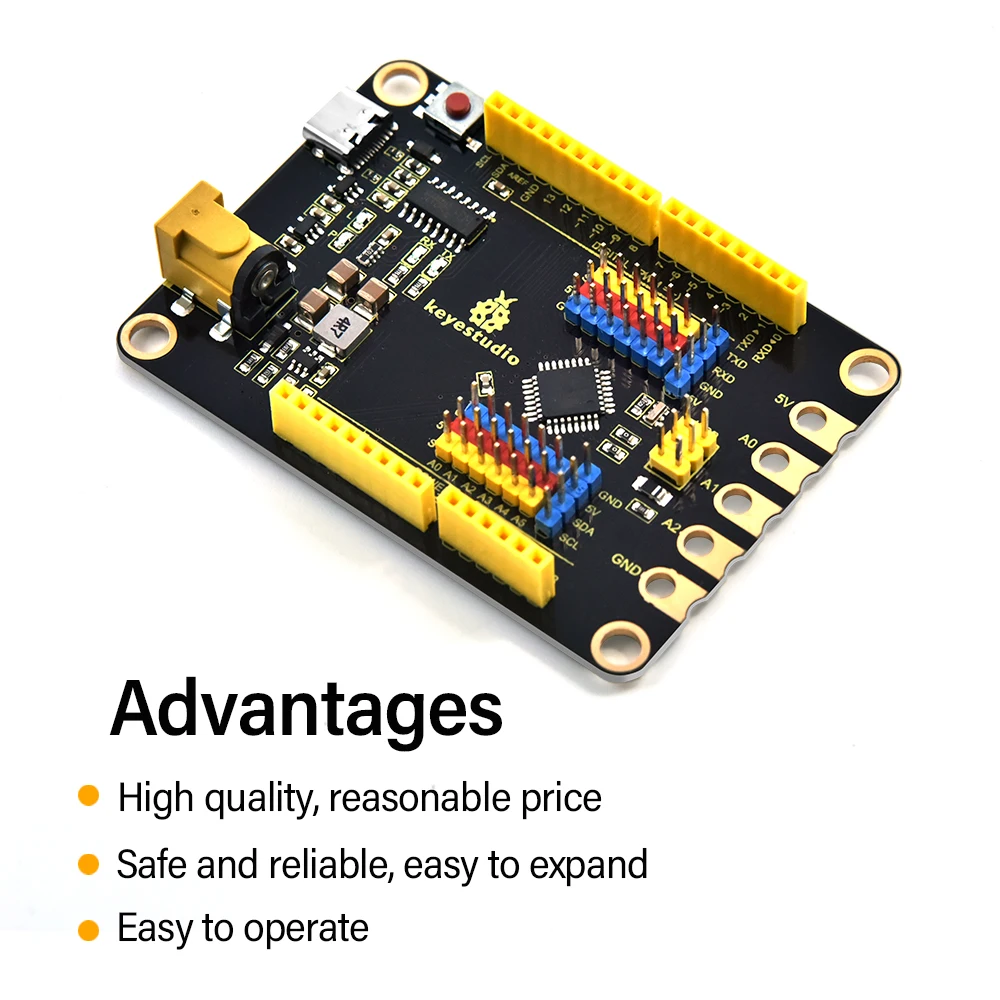 Keyestudio Super Maker Programming Development Board With USB Type-C For Arduino UNOR3  Compatible With LEGO Building Blocks