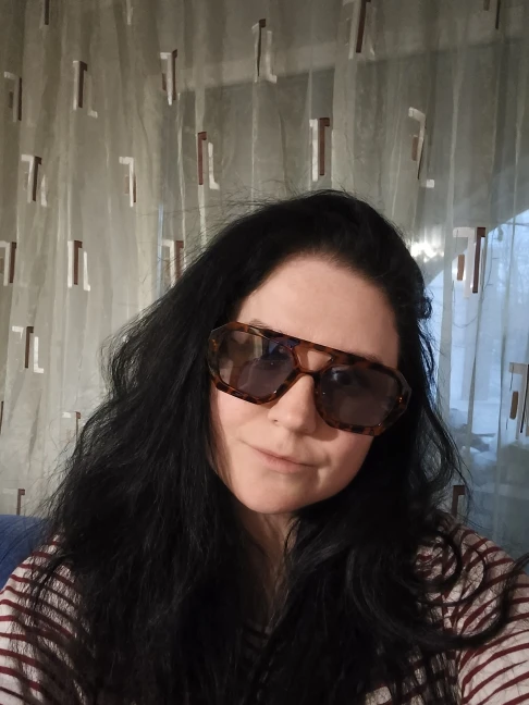 Irregular Double Beam Sunglasses Women Retro UV400 photo review