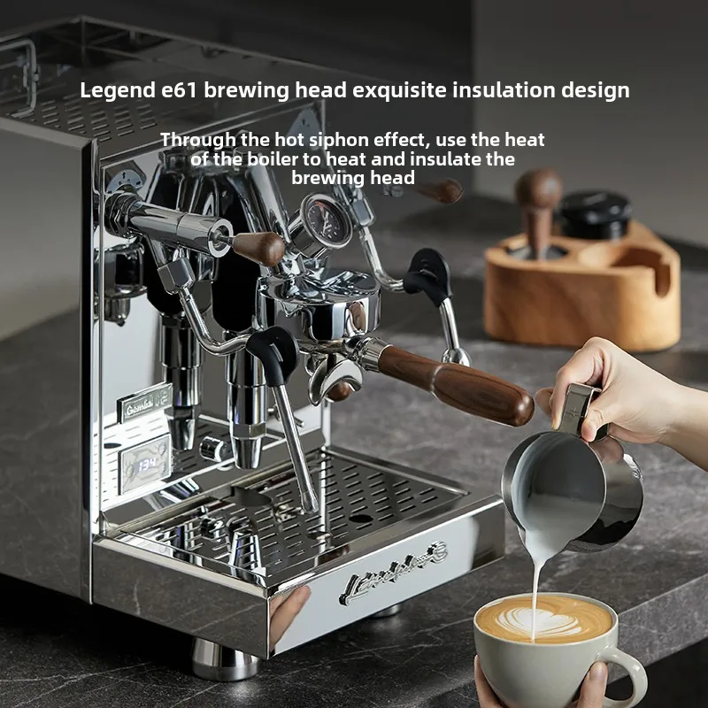 Coffee Machine 3035A Concentration Semi-automatic , E61 Brewing Head Boiler, Variable Pressure, Temperature Control