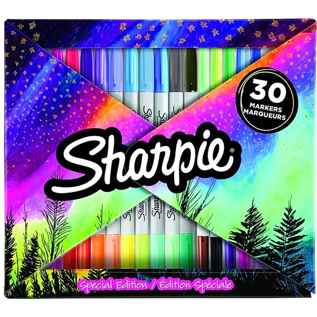 Sharpie Permanent Marker Fine Point, 21 set - Special Edition 