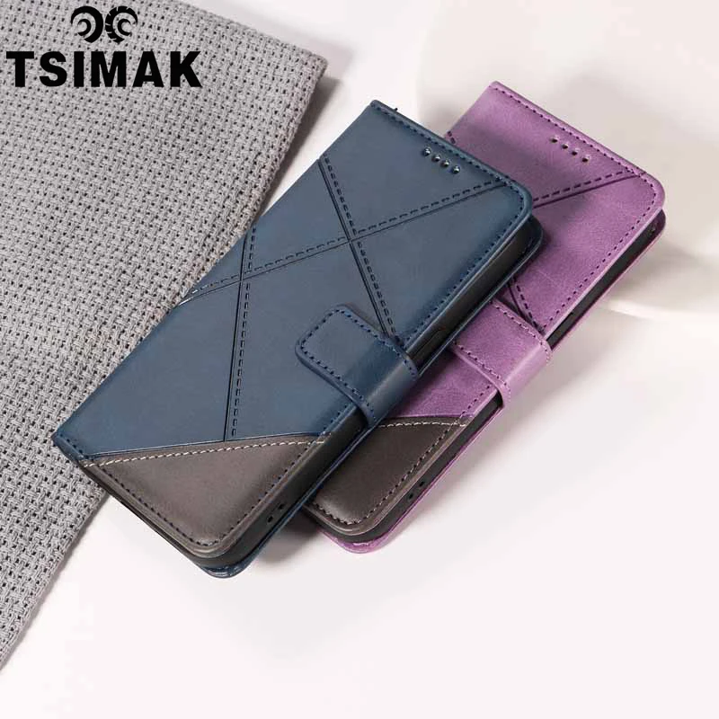 Leather Magnetic Flip Wallet Phone Case - Elegant Protective Cover