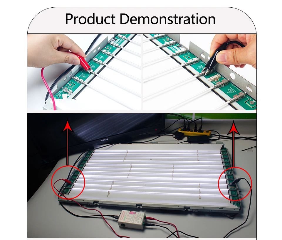 Alle größe LCD Lampe CCFL EEFL Licht Rohr Laptop TV Hintergrundbeleuchtung Tester Reparatur Werkzeuge – Detail 2