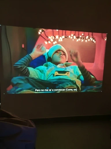 AUN A30 Portable Projector Mini photo review