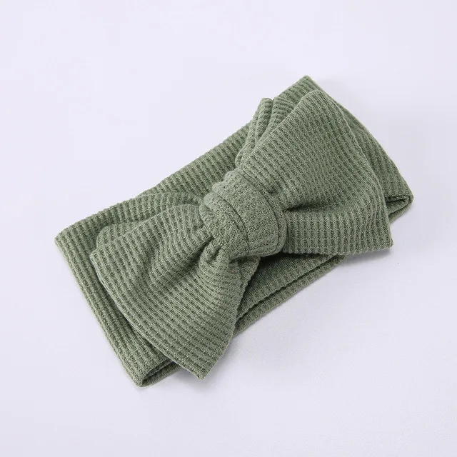 Charming Baby Bowknot Headwrap: Elastic Hair Accessory