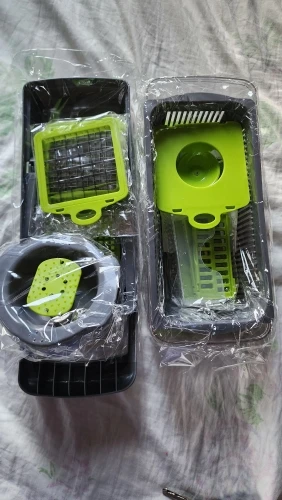 Slice Master Pro: Multi-purpose Vegetable and Fruit Dicing Processor photo review