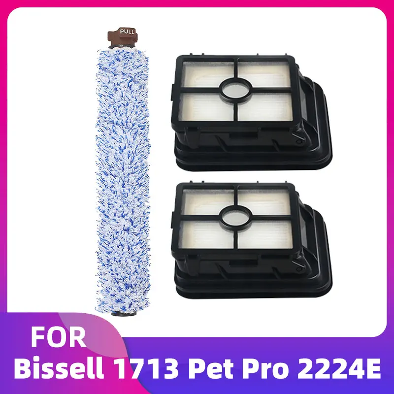 Pet Pro Cordless Vacuum Replacement Motor Filter and Main Brush Roll Bar