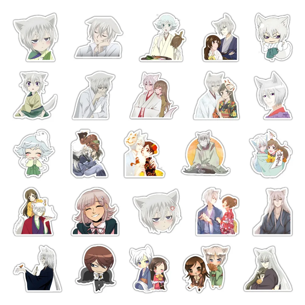 10/30/50PCS Anime Kamisama Love Kiss Stickers Cute Character Graffiti Decals DIY Laptop Phone Suitcase Fridge Sticker Kids Toys