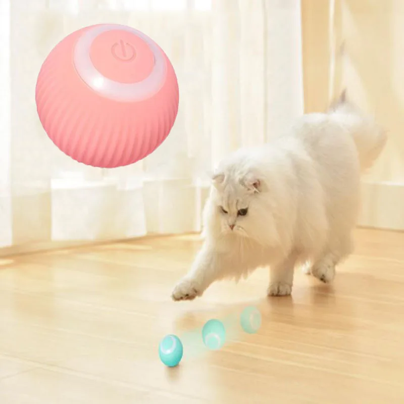 Smart Rolling Electric Automatic Cat Toy 2
