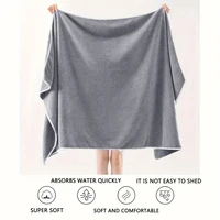 Ensemble de serviettes de bain surdimensionnées, 4 pièces, serviette 90x180cm, douce et hautement absorbante, idéale pour les salles de bain à domicile, les hôtels et les spas 2