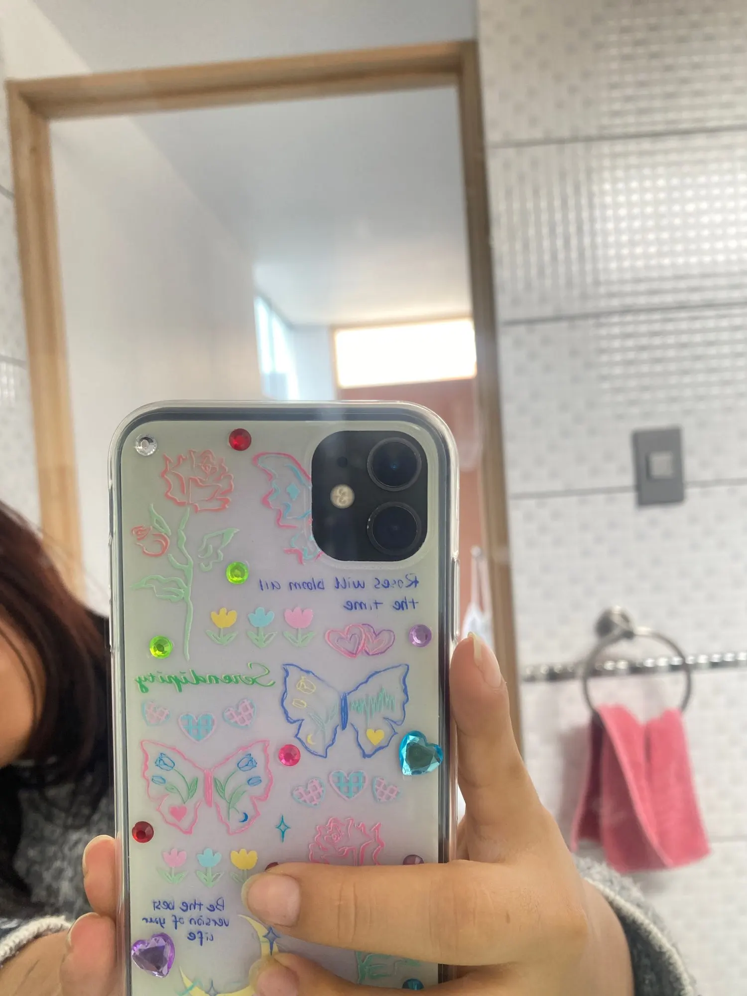 Korean Chic iPhone Case, customer photo