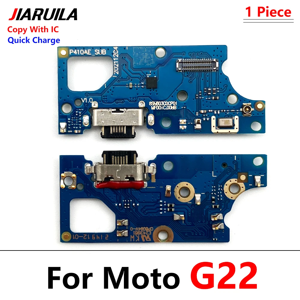 Enhanced USB Charge Dock Socket Jack Connector Flex Cable with Microphone – Premium Charging Board Module