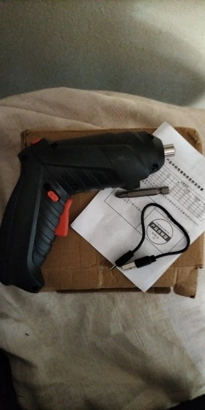 JANGKLIFE Electric Screwdriver Battery Rechargeable Cordless Screwdriver Powerful Impact Wireless Screwdriver Drill photo review