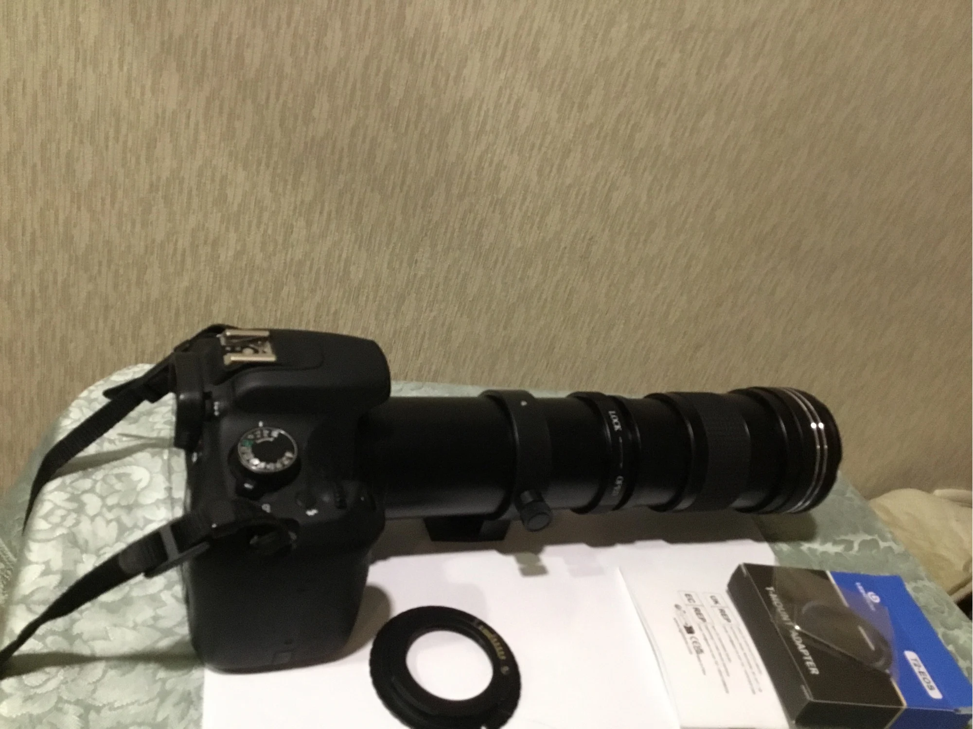 Lightdow 420-800mm F8.3-16 Telephoto Zoom Lens with T2 Ring photo review