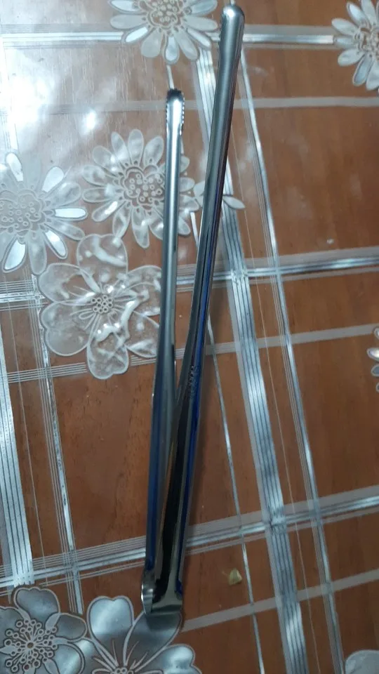 Grill Tongs Meat Culinary Nippers Camping Dishes Stainless Bruseptsy photo review