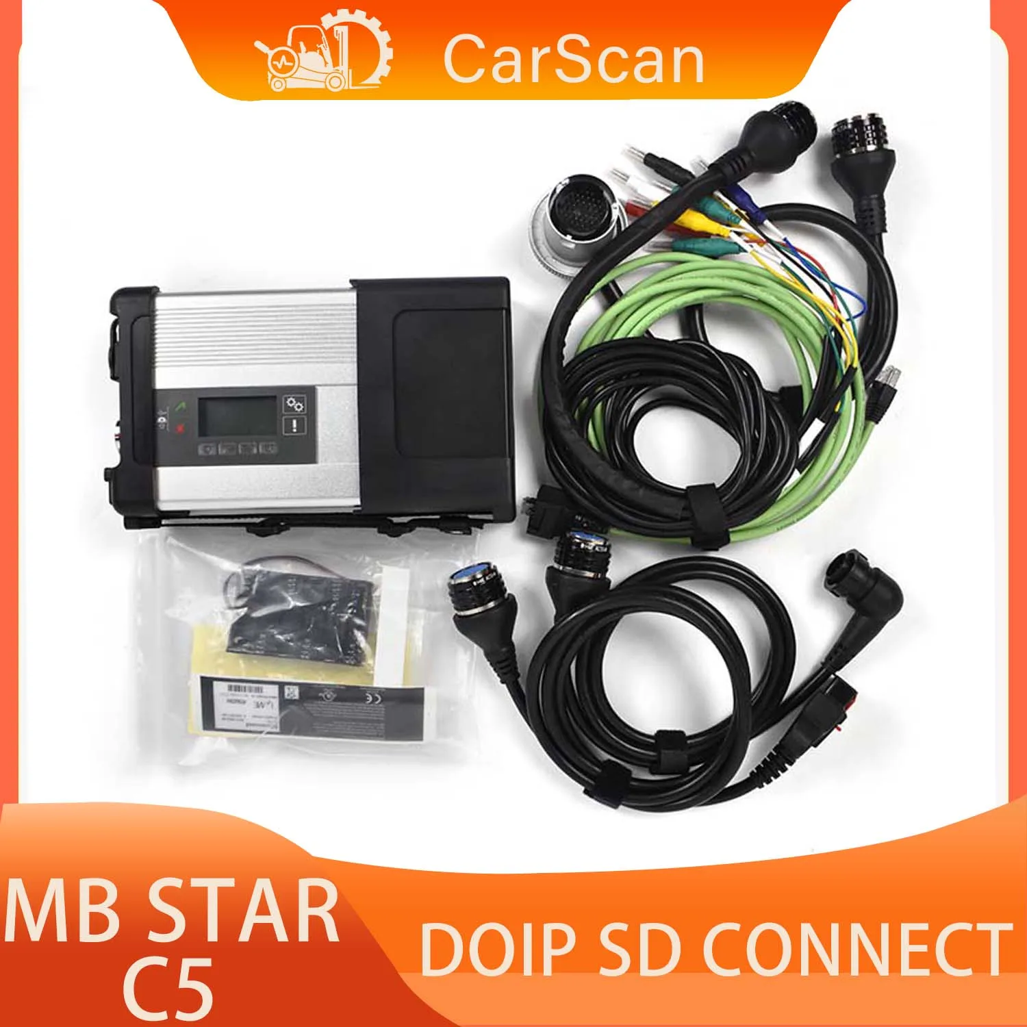 

CarScan MB Star C5 Sd Connect Multiplexer Compact Cars/ Trucks Diagnosis Software 480gb SSd WINDOWS 10