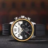 HNATUY Relogio Masculino Men Watches Sports 5bar Waterproof Watch Stainless Steel Case Luxuri Chronograph Quartz Watch Clock 3