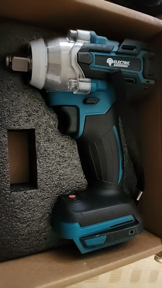 TW285 520N.m Cordless Electric Impact Wrench - Brushless Power Tool for Makita 18V Battery photo review
