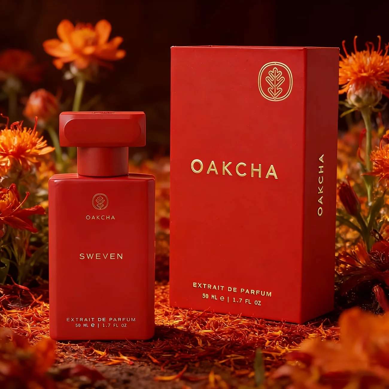 Oakcha Sweven Extrait De Parfum 1.7 fl oz High Concentration Unisex Luxury Amber Woody Perfume 2