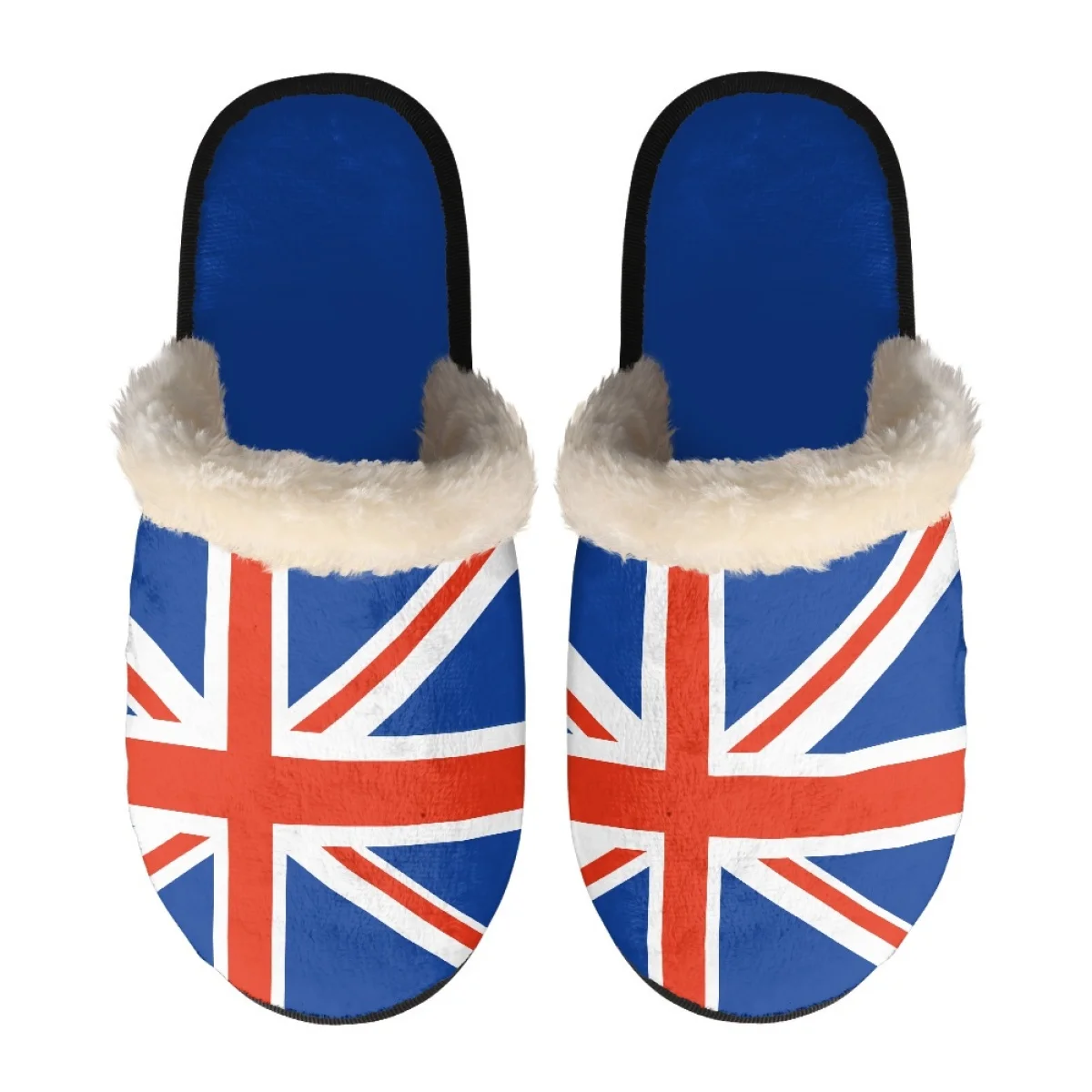 

Printing Spain/Us/Argentina/British/Haiti National Flag Winter Slippers Fashion Comfortable Warm Slippers Trend Custom Slippers