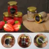 Small Glass Jars with Lids, 1.5 oz Mini Jam Jars, Small Honey Jars for Favors, Candle Jars for Candle Making for Gifts 5