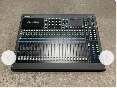 Selling Fast Allen & Heath Qu-24 24-channel Digital Mixer-Chrome Edition