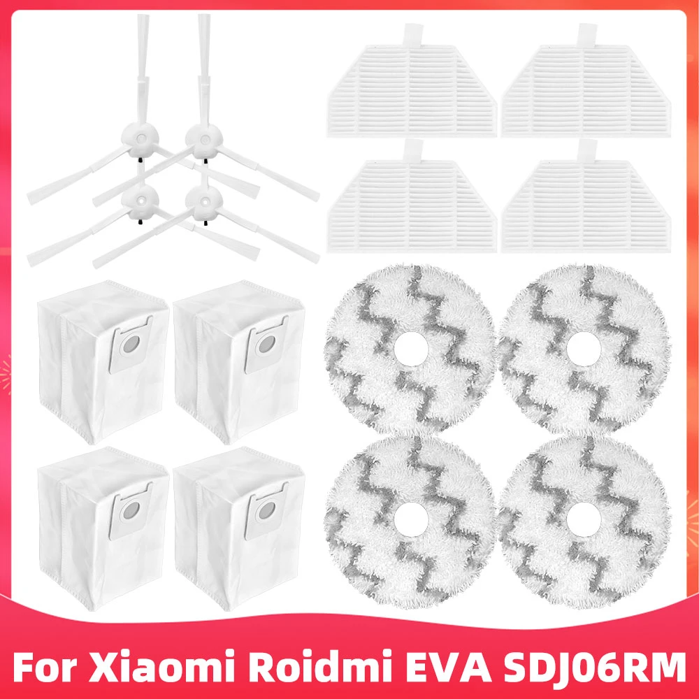 Replacement Accessories For Xiaomi Roidmi EVA Self Cleaning Robot ...